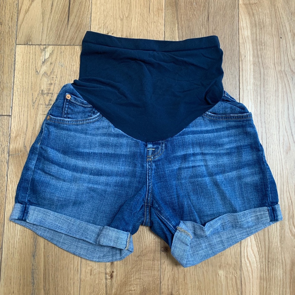 Seven for all mankind maternity jeans shorts